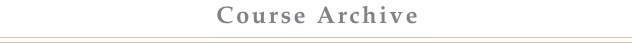 Course Archive￼
